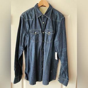 New Banana Republic denim shirt